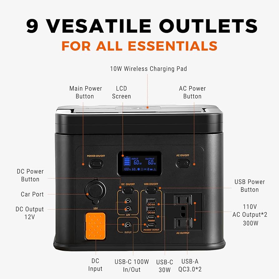Amazon.com : Green Power Solar Generator 256Wh Portable